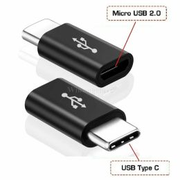 Convertisseurs 500pcs USB 3.1 Male de type C Male à Micro USB V8 5pin Femelle Micro USB Data Charger Adaptateur pour Nokia N1 Tablet P9
