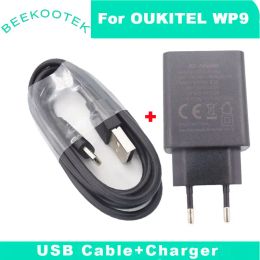 Convertisseurs Nouveaux oukitel OUKITEL WP9 TYPCEC USB Câble de charge USB Câble de données USB + Pièces de chargeur de téléphone pour Smartphone WP9 Téléphone