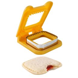 Kookgerei 1 stks Zandsnijder en Sealer voor Kinderen DIY Decruster Pocket Sandes Geweldig Ontbijt Maker Lunchbox 231207