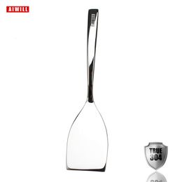 Ustensiles de cuisine AIWILL Qualité 304 Gadgets en acier inoxydable Outils de cuisine Oeuf Poisson Poêle Scoop Frit Pelle Spatule 230726