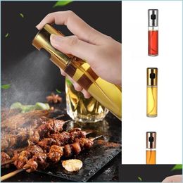 Kookgerei Glas olijfolie Sproeier Lege fles azijn Sojasaus Dispenser BBQ Salade Bakken Grilling Druppel