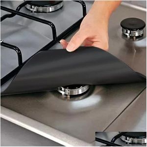 Cookware Parts Gas Stove Protector Cooker Er Liner Clean Mat Pad Stovetop Burner High Temperature Resistant Kitchen Mats Accessories D Dhj9A