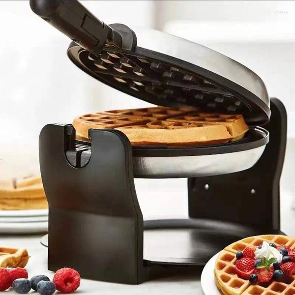 Ensembles d'ustensiles de cuisine 220V, gaufrier électrique, Machine à gâteaux, poêle à pâtisserie pour la maison, Muffin multifonction Double face, 950W