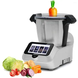 Juegos de utensilios de Cocina para cocinar alimentos, procesador multifuncional inteligente, WiFi incorporado, todo en 1, mezclador, vaporizador, pesaje, Robot De Cocina