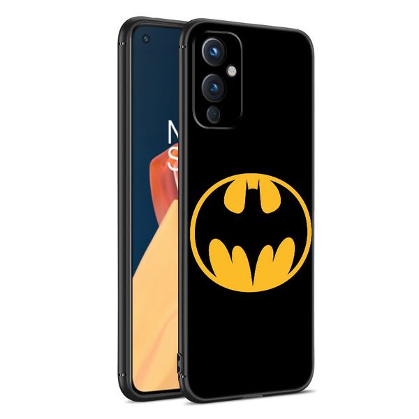 Case de teléfono Cool Batman Hero para OnePlus 7 8 9 10 11 Ace Pro 8T 9RT 10T 10R NORD CE 2 LITE N10 N100 N20 N200 5G Cubierta negra suave