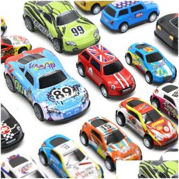 Cool jouet pour enfants voiture Mini inertie retour modèle de course livraison directe Dhyo9