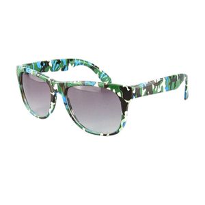 Cool Kids Camouflage Designer Zonnebril Kleurrijke frame met UV400 Bescherming Lenzen Mode Jongens Meisjes Buiten Oogglazen