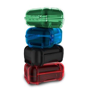 Cool Coloré Fumer ABS Résine Mini Étanche Compressif Sèche Herbe Tabac Épice Miller Handpipes Portable Boîte De Rangement Scellée Stash Case Porte-Cigarette