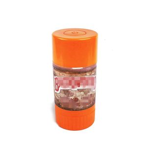 Koel kleurrijke roken draagbare LED -verlichting droge kruiden tabak kruid molenaar grinder afdichting opslagpottencontainer fles voorraadkast