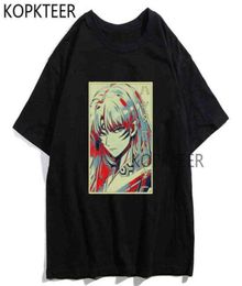 Cool démon seshomaru inuyasha yokai vintage japonais anime noir tshirt harajuku ullzang tshirt t-t-t-shirt mâle y22082657945
