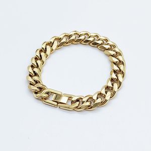 Cool Design Hip Hop Cubain Lien Chaîne Bracelet Bijoux pour Hommes Cadeau