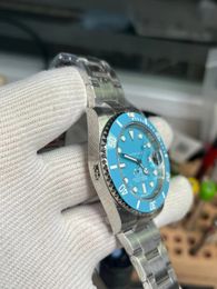 Design cool spécial personnalité personnalisée Men de montre masculine pour hommes en édition limitée automatique bracelet imperméable Sapphire Sub Stuzel Dive Swimming DLC ​​Blaken