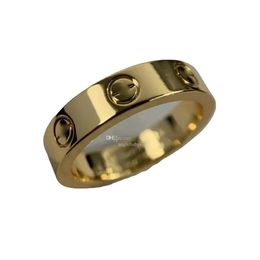 Ring de créateurs cool titane acier d'amour Band Men et anneaux pour femme bijoux couple cadeaux Taille 6-10