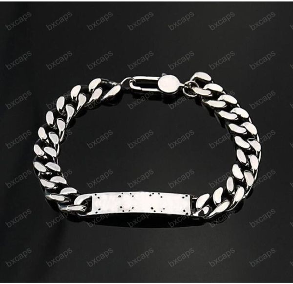 Bracelets de crâne de designer cool pour femmes hommes Luxurys Designers Bracelet Silver Hip Hop Link Mens G Bracelets pour couple avec boîte D26195234
