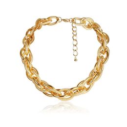 Cool mode trèfle collier concepteur Simple collier en or pour femme bijoux de fête de mariage