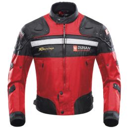 Chaqueta de motocicleta de motocicleta fresca y guapo