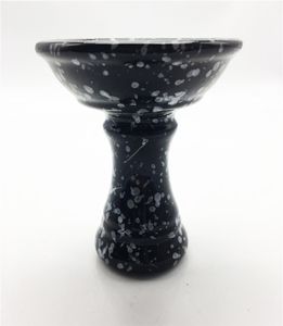 Cool Hookah Shisha Bowl Zwart houtskoolhouder enkele handgreep voor Shisha Hookah Accessories 78mm Ceramic Bowl4054393