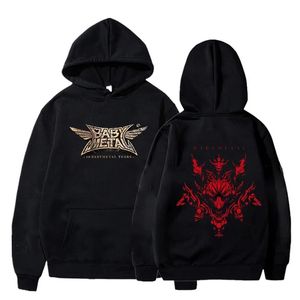 Cool japon BABYMETAL Steelheart Band pull à capuche Rock hommes et femmes cadeau à capuche loisirs rue mode Harajuku 240227