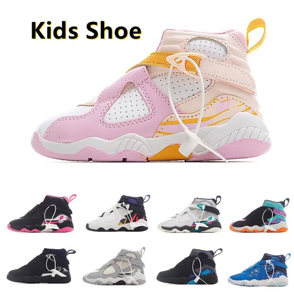 Cool Kids Athletic Outdoor 38 38s Chaussures de basket-ball pour bébé Olive Aqua Playoffs Center Star Chrome Rouge Noir Platinum Filles Garçons Kid Babies2203