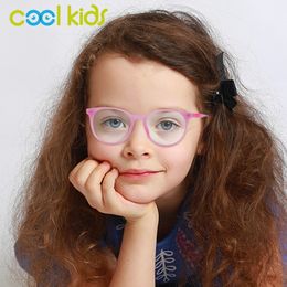 COOL KIDS Kinderzonnebril UV400 TR Eyewear Clip-on gafas de sol Zonnebril op sterkte Gepolariseerde lenzen Jongen meisje TR90 Brillen 231227