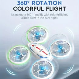 Cool Night Stunt Show : Quadricoptère de drone à lumière colorée - Cadeau d'été parfait