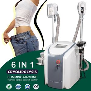 Cryolipolysis fat freezing machine body slimming cavitation rf equipment weight reduction lipo laser 2 cryo heads can work at the same time