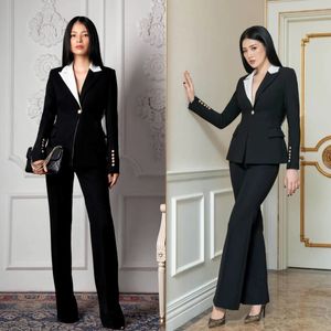 Costume pantalon Slim pour femme, ensemble Blazer pour mère de la mariée, sur mesure, tenue de bal, 2 pièces