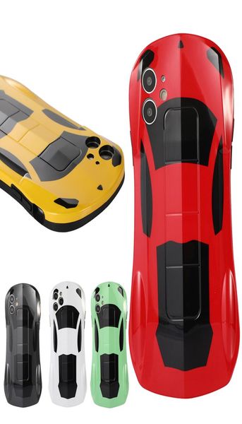 Cool Super Car Military Grade Drop Protection Soft TPU THELL THELLO COSES pour iPhone 12 11 Pro Max Mini XR XS X 8 7 Plus SE2 STOLL4347585