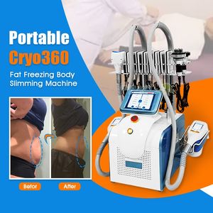 Cool Tech Sculpting Fat Freezing minceur Machine Cryolipolysis Fat Freeze 360 Cryo Liposuccion Lipo Laser Cavitation RF perte de poids corps Machines de contouring