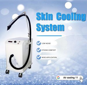 COOL Therapy Machine COOLPULS uso de crioterapia con dispositivo láser ICE Air Cooling system para aliviar el dolor, enfriador de piel durante el láser