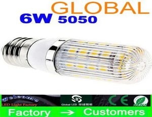 Bulbe de maïs à LED blanc frais 5050 SMD 36 LUMIÈRE LED 6W COUVERTURE E27G9E14 Lampe à domicile haute puissance réelle 85V265V sur S1767229