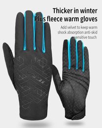 Coolchange wintercyclinghandschoenen thermisch warm winddichte full-finger-handschoenen anti-slip touch SN Bicycle Glove Men Women1994596