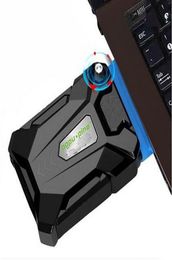 CoolCold draagbare laptop USB -koelventilator luchtkoeler snelheid verstelbare ijstroll 3 High Performance Notebook Fan Cooler Controller1440286
