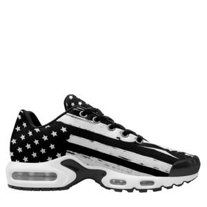 Coolcustomize personnalisé USA drapeau patriotique étoile nouveau design unisexe sneaker Pod propre design nom libellé logo hommes femmes mode confort à lacets sport course chaussures décontractées