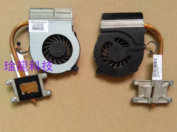 refroidisseur pour HP CQ42 G42 CQ62 G62 radiateur de refroidissement CPU avec ventilateur 597780-001