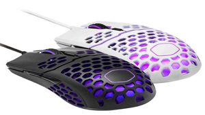 Souris de jeu Cooler Master MM G avec coque en nid d'abeille légère, câble Ultraweave et accents RVB Pixart Pmw dpi J2205234431359