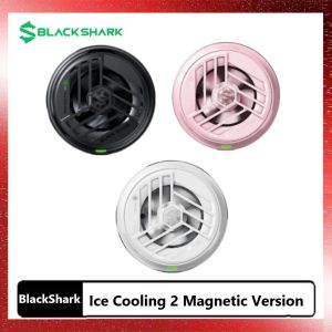 Refroidisseurs refroidisseurs magnétiques de requin noir pour le téléphone de jeu pour iPhone 12 / iPhone 13 / Black Shark 4 / ROG / Xiaomi / Poco F3 / Switch / Pad Fast Cooling