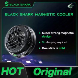 Coolers Original Black Shark Magnetic Cooler for Gaming Phone for Iphone 14 Black Shark 5 5 Pro Rog Oneplus Xiaomi Poco Pad Fast Cooling