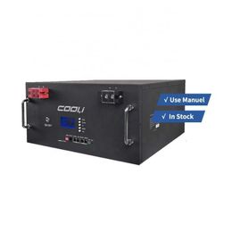 Cooli China Factory 5KW 10 kW 15KW batterijen Lithium -ion met BMS en LCD Lithium Ion Battery 48V Battery LifePo4