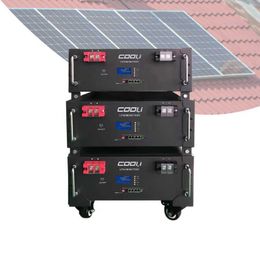 Cooli usine 10Kw 20Kw 30Kw batterie Lithium-Ion domestique 48V LiFePO4 batterie 400Ah 600Ah 800Ah Module de batterie au Lithium