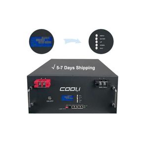 Cooli – batterie Lithium Lifepo4 48V 51.2V, 5kw, 10kw, 20kw, batterie de stockage solaire au Lithium-Ion, fourniture d'usine