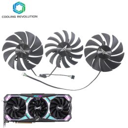 Koeling 87mm GA92S2U DC12V 0.46A 4PIN RTX3070TI RTX3080 RTX3080TI Grafische kaartventilator voor ZOTAC RTX 3070 TI RTX 3080 RTX 3080 TI PGF