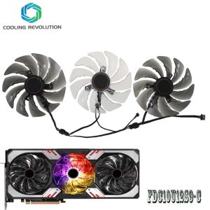 Koeling 95 mm FDC10U12S9C RX6900XT 4PIN Grafische kaartventilator voor asrock AMD Radeon RX 6900 XT Phantom Gaming D 16G OC RX6900XT PGD 16GO