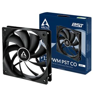 Refroidissement Arctic F12 PWM PST CO 12CM PC SILENT FAN COLING FAN 120 mm Ventilateur CPU CPU COLER FDB 1350RMP MUTE VÉLICATION ORIGINAL NOIR / BLANC