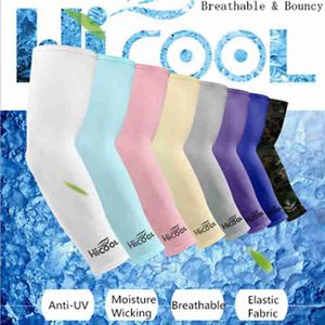 Cooling Arm Sleeves Cover UV Sun Protection Breathe For Climbing Golf Cycling Outdoor Sports Safety Arm Warmers ZZA2323 Ocean Shipping
