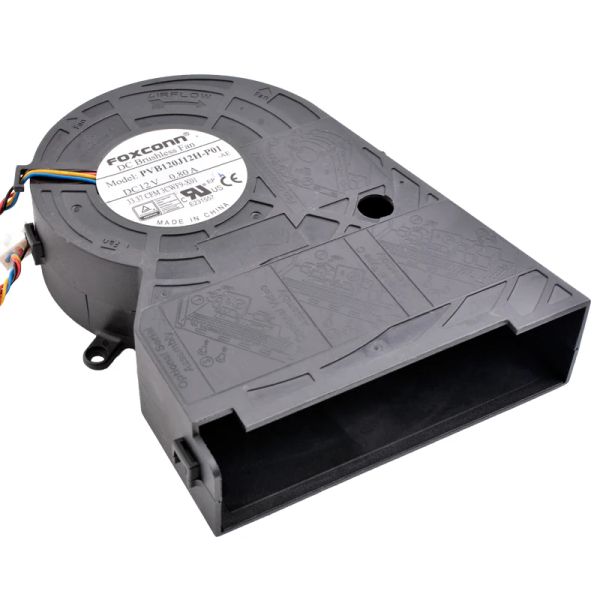 Enfriamiento nuevo PVB120J12HP01 NUEVO DC 12V 0.80A Ventilador de turbina de volumen de aire grande Ventilador de enfriamiento