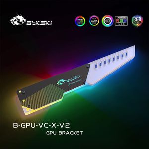 Refroidissement bykski bgpuvcv2 acrylic gpu suppor rgb graphics carte support jack