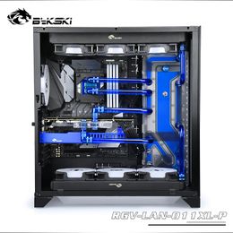 Refroidissement Bykski Distro Plate à eau Kit de refroidissement pour le châssis lianli o11 dynamique xl cpu gpu rgb rgvlano11xlp