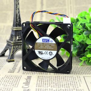 Koel gratis verzending voor AVC DASA0820B2U, P003 DC 12V 0.60A, 4Wire 4Pin 60mm, 80x80x20mm Server Square Square Cooling Fan