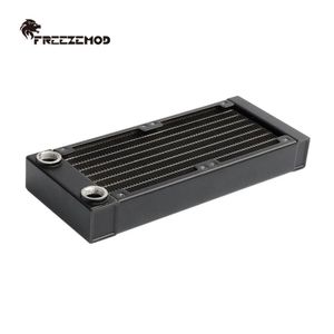 Freezemod de enfriamiento Radiador de aluminio de enfriamiento de agua de 160 mm para drenaje del ventilador de 80 mm Proyector Dron Dron Printing SRL160G14